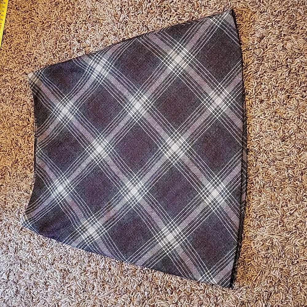 S. Oliver Plaid Wool Skirt